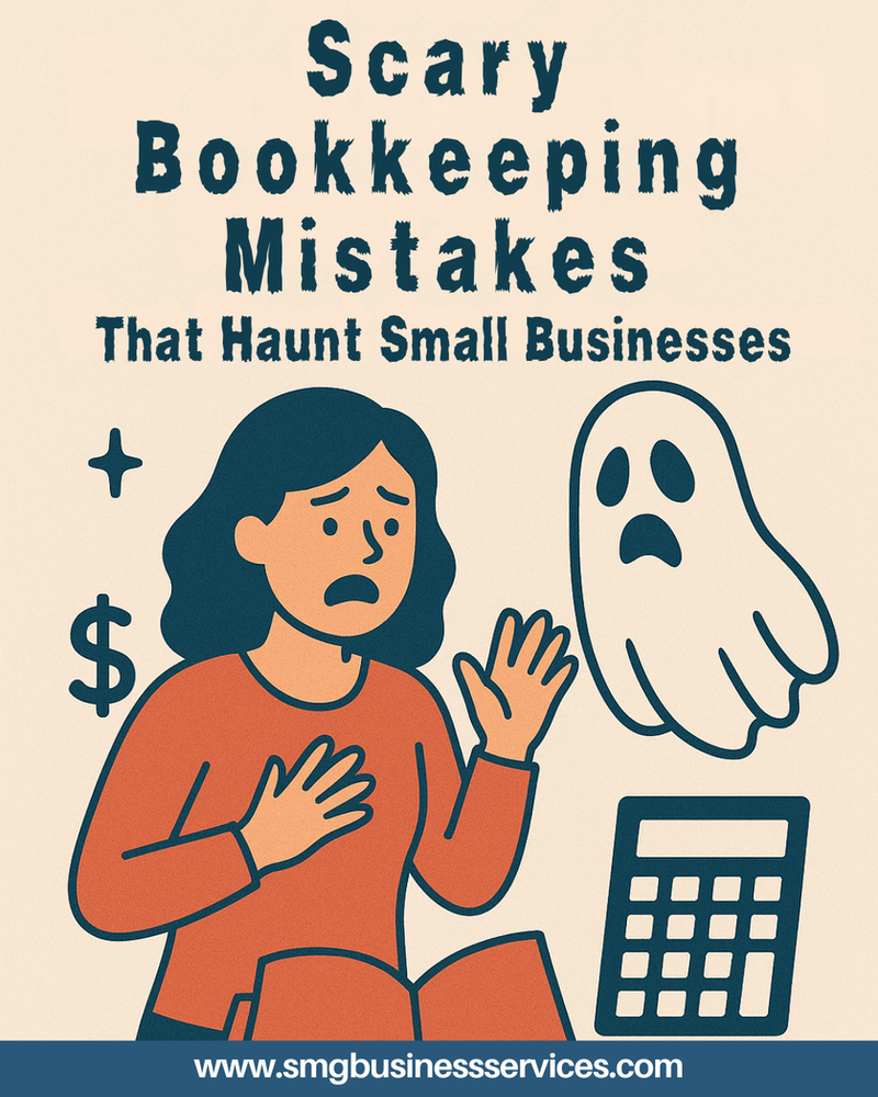 Scary Bookkeeping Mistakes That Haunt Small Businesses