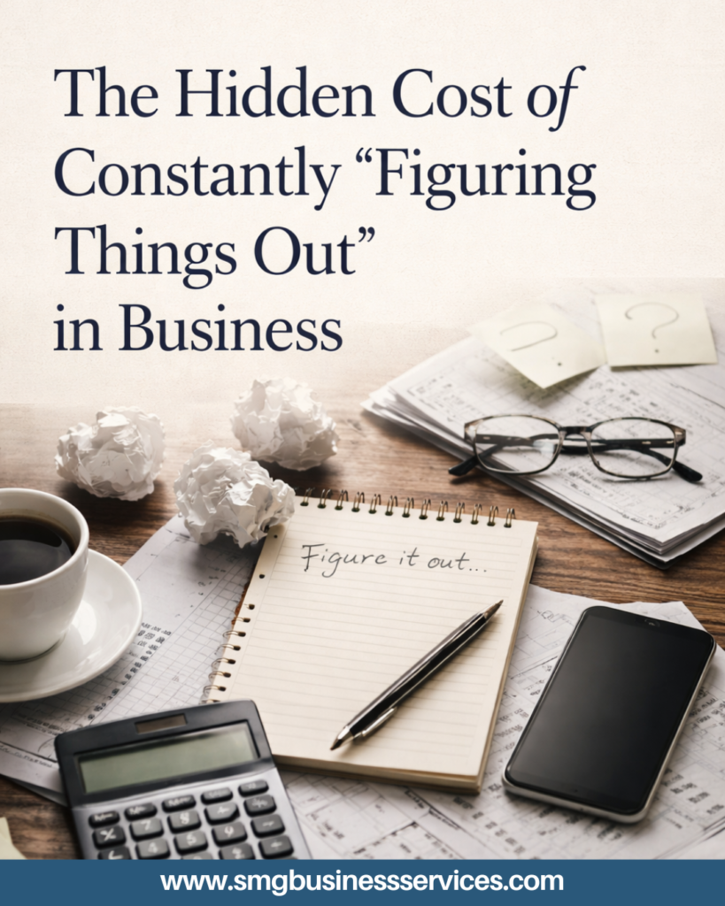 The Hidden Cost of Constantly “Figuring Things Out” in Business